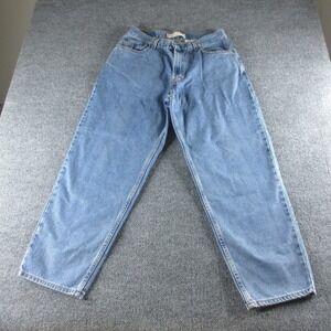 Levis 560 Jeans Mens 32x28 Blue Relaxed Tapered Light Wash Denim Comfort Fit